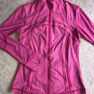 Pink Lululemon workout Jacket